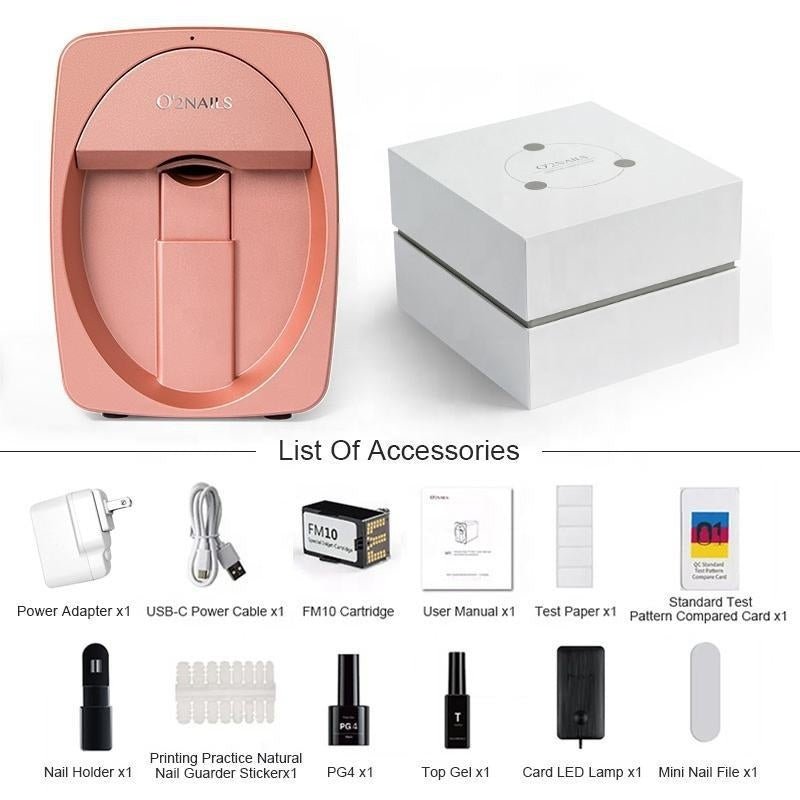Smart Manicures Printer Automatic Small Printing - IVOIRART.COM