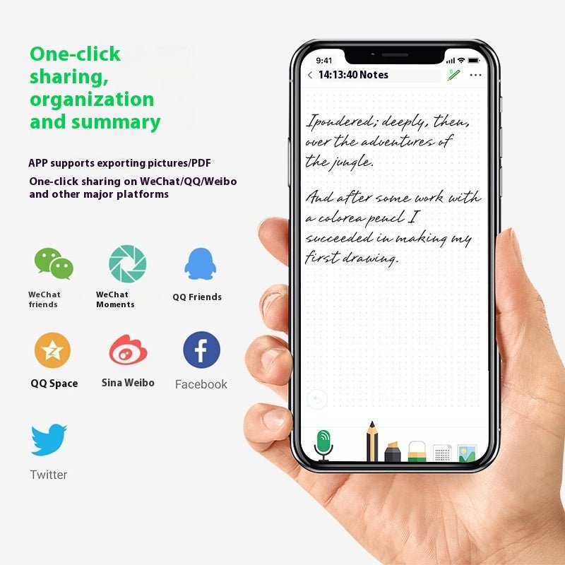 Smart Pen Writing Set Notebook - IVOIRART.COM