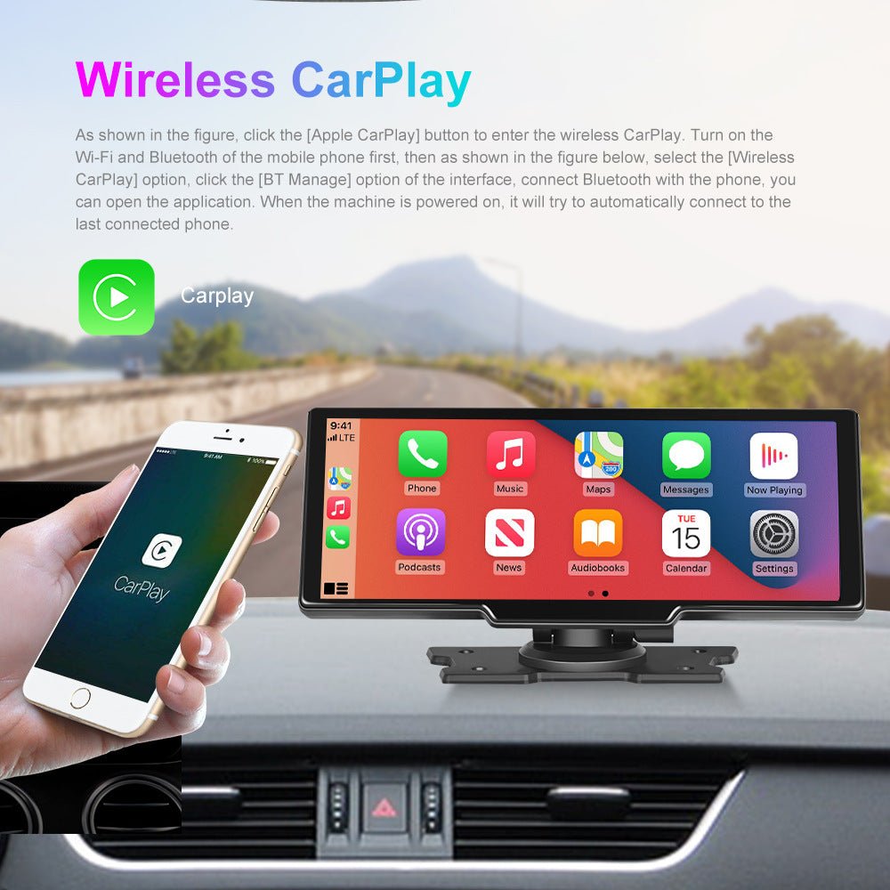 Smart Player With Wireless Carplay Two-way Video - IVOIRART.COM