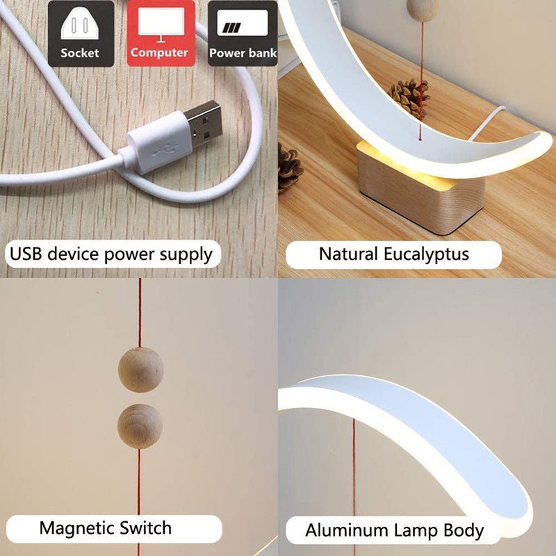 Smart Remote Control Creative Table Lamp Magnetic Suspension - IVOIRART.COM