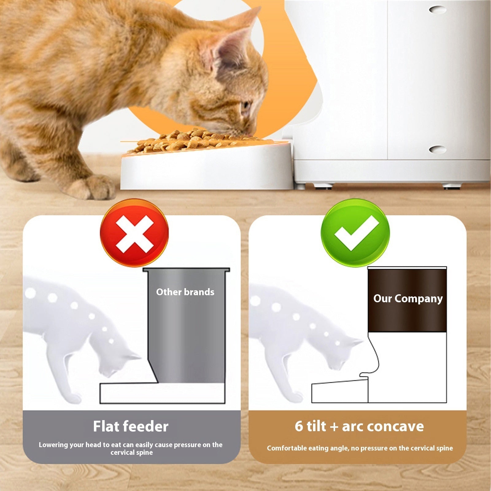 Smart Visual Pet Feeder Remote HD Wide Angle - IVOIRART.COM