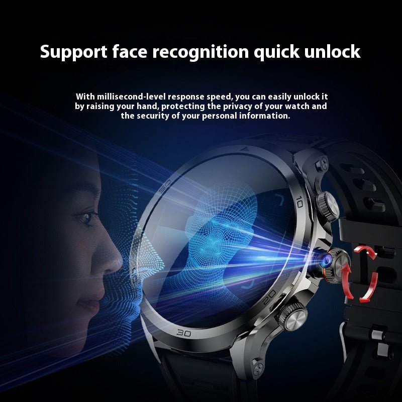 Smart Watch 4 Android Card Rotating Photo All Netcom Video Phone - IVOIRART.COM
