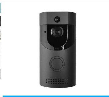 Sonnette vidéo intelligente WiFi sans fil avec interphone mobile et alarme H1 - IVOIRART.COM