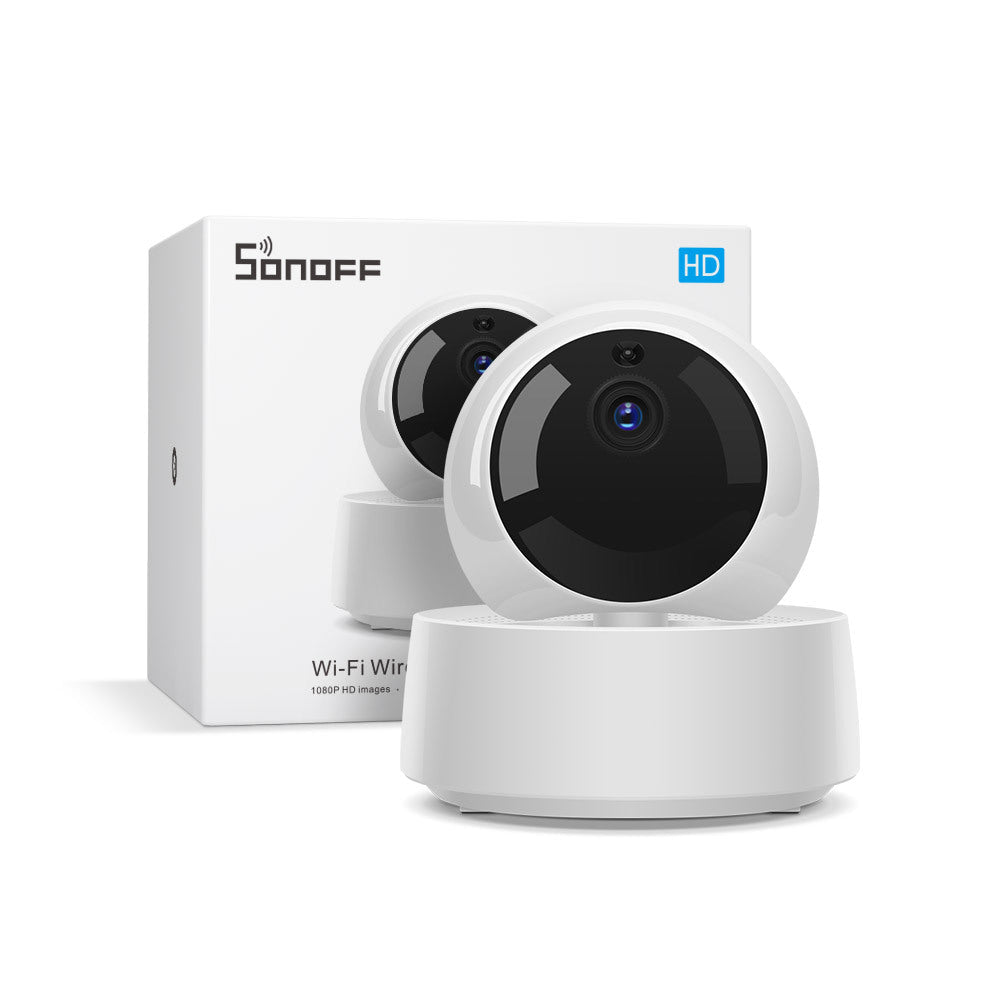 Sonoff 1080P HD IP Security Camera WiFi Wireless APP Controled GK-200MP2-B Motion Detective 360 Viewing Activity Alert Camera - IVOIRART.COM