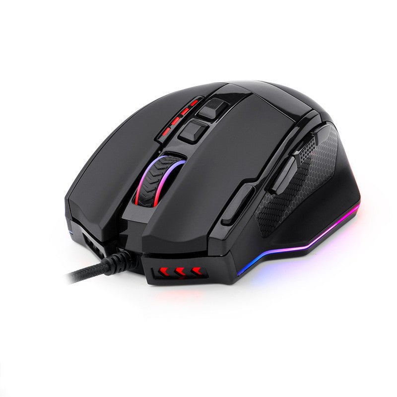 Souris de jeu filaire LOLCF Eat Chicken pour ordinateur portable, optique noire, 8 boutons - IVOIRART.COM