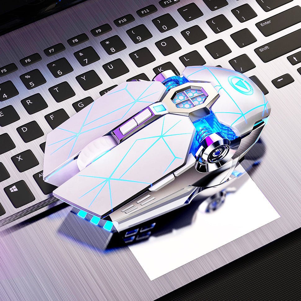 Souris de jeu filaire silencieuse mécanique pour ordinateur de bureau et portable - IVOIRART.COM