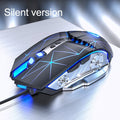 Souris de jeu filaire silencieuse mécanique pour ordinateur de bureau et portable - IVOIRART.COM
