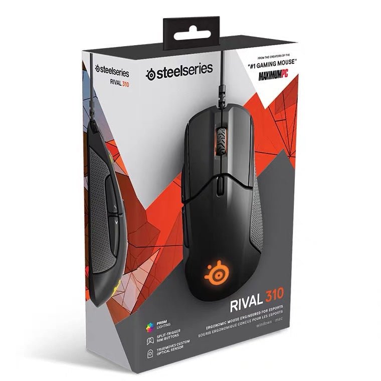 Souris de jeu mécanique filaire pour ordinateur avec haute précision dpi 12 000 - IVOIRART.COM