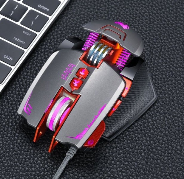 Souris de Jeu Thunder Wolf V9 Haute Performance pour Ordinateur de Bureau - IVOIRART.COM