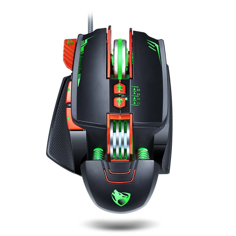 Souris de Jeu Thunder Wolf V9 Haute Performance pour Ordinateur de Bureau - IVOIRART.COM