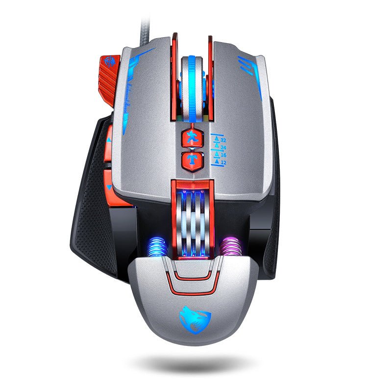 Souris de Jeu Thunder Wolf V9 Haute Performance pour Ordinateur de Bureau - IVOIRART.COM