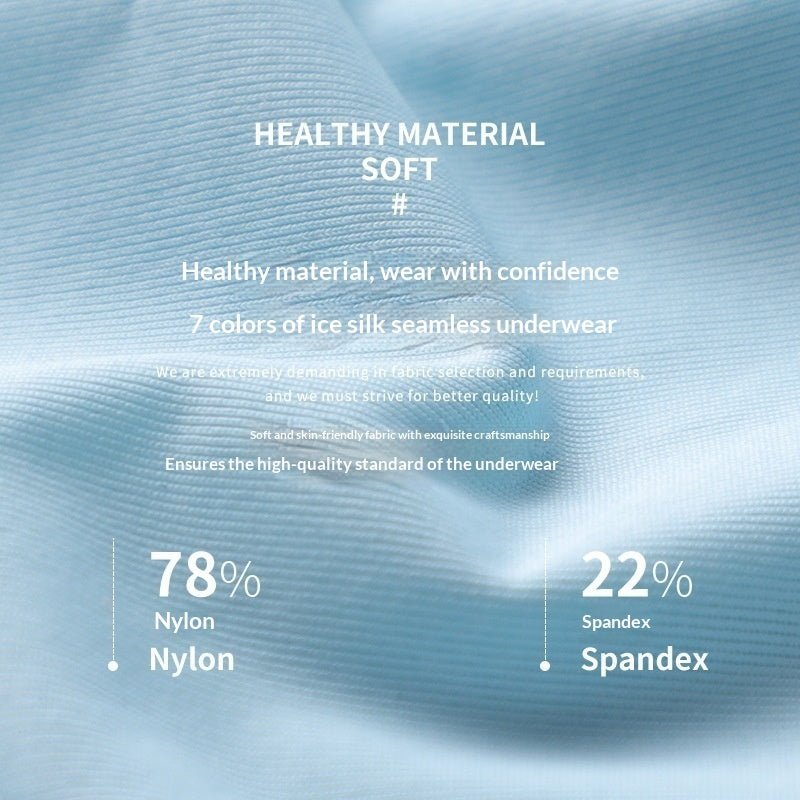 Sous-vêtements homme avec zone d'entrejambe en soie glacée ultra-confort - IVOIRART.COM