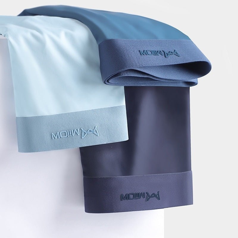 Sous-vêtements homme avec zone d'entrejambe en soie glacée ultra-confort - IVOIRART.COM