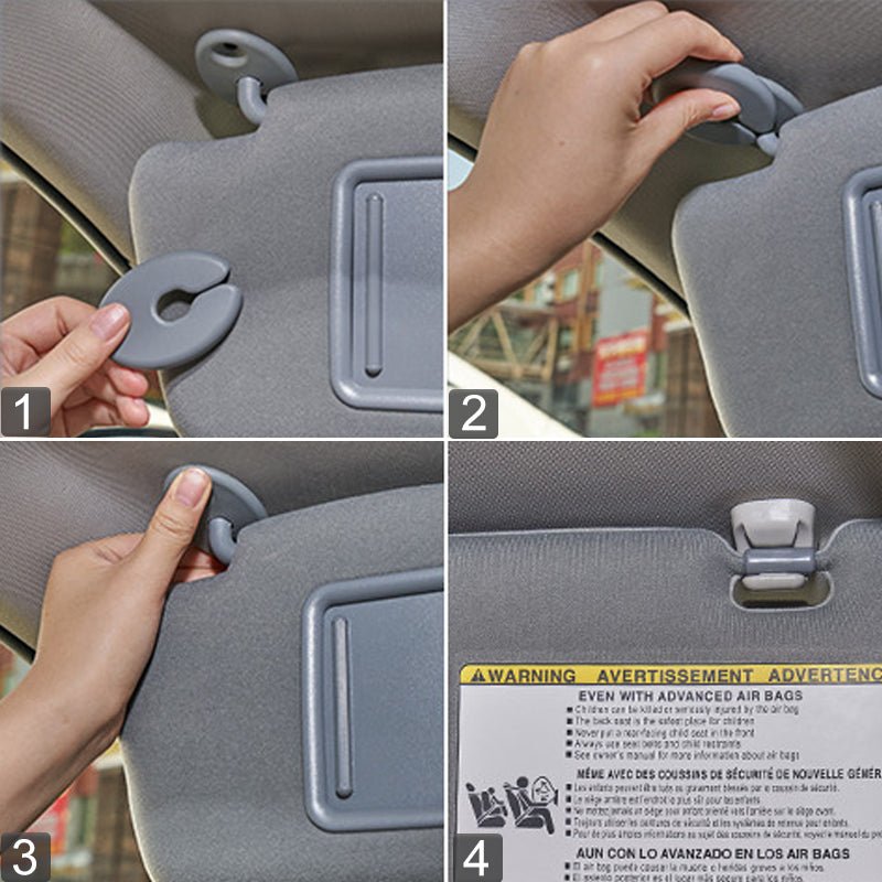 SPEEDWOW Car Inner Sunvisor Sunshield Sun Visor - IVOIRART.COM