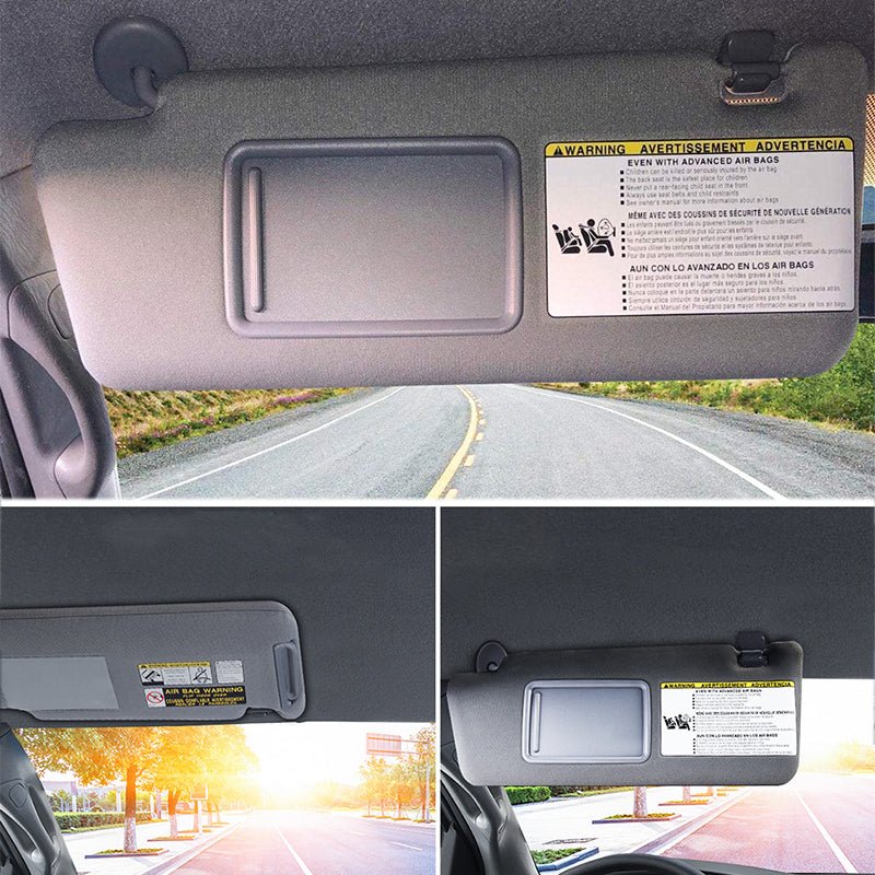 SPEEDWOW Car Inner Sunvisor Sunshield Sun Visor - IVOIRART.COM