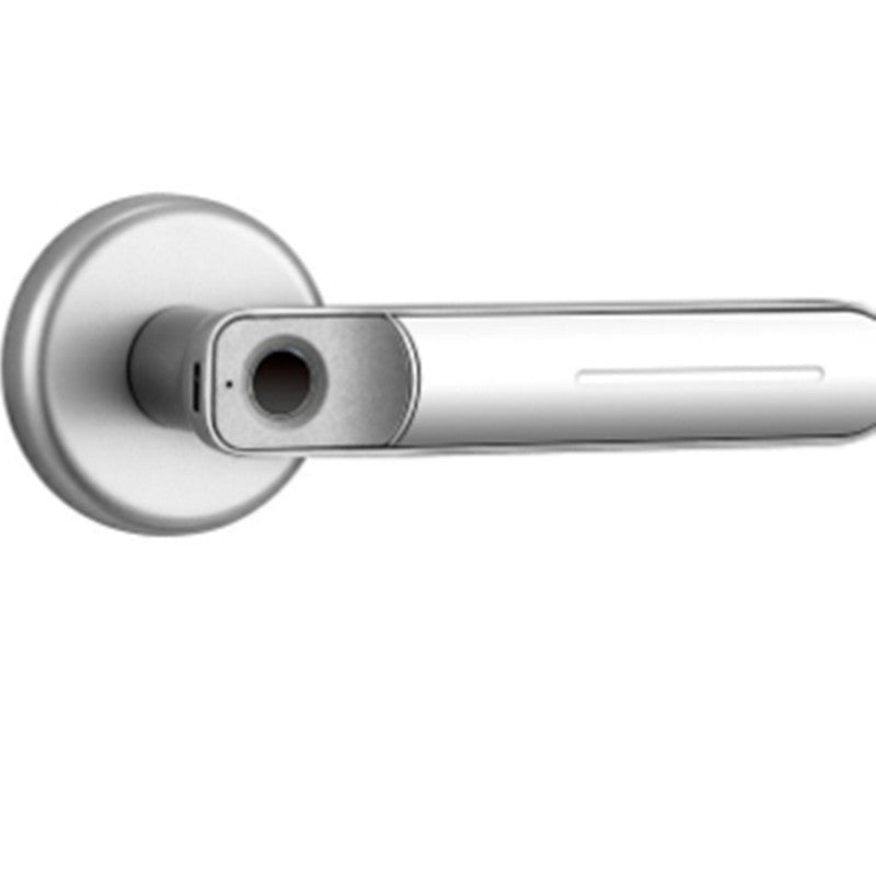 Spherical Fingerprint Wooden Door Lock - IVOIRART.COM
