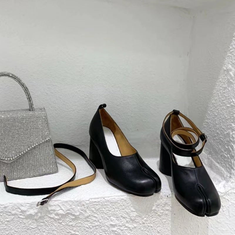 Split Shoes Women's Shoes Fashion High Heels - IVOIRART.COM