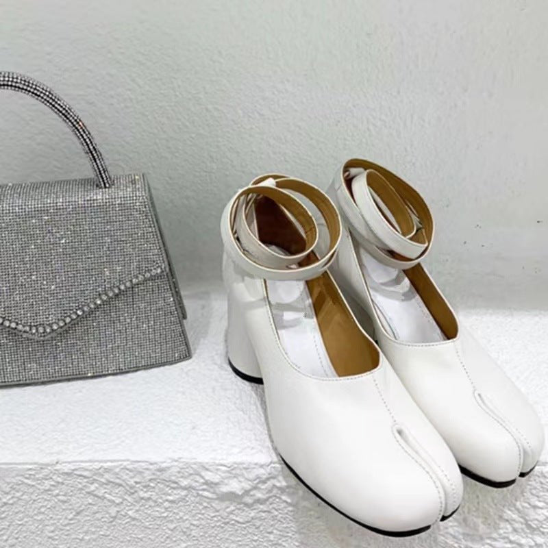 Split Shoes Women's Shoes Fashion High Heels - IVOIRART.COM