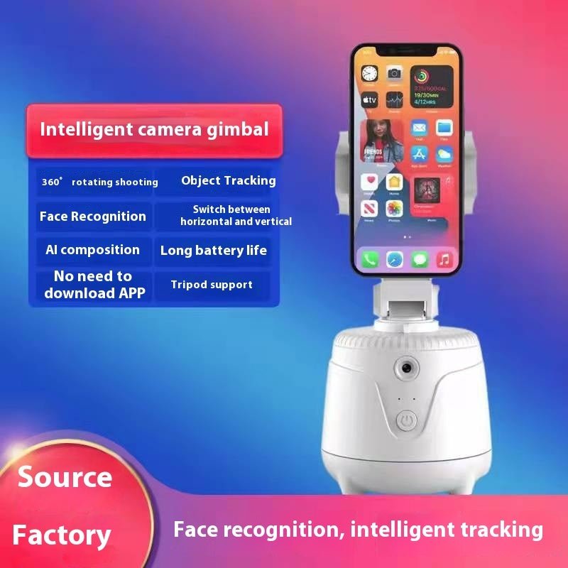 Stabilisateur Tête Q8 Double-Axe Intelligent Reconnaissance Visage Suivi MobileIA - IVOIRART.COM