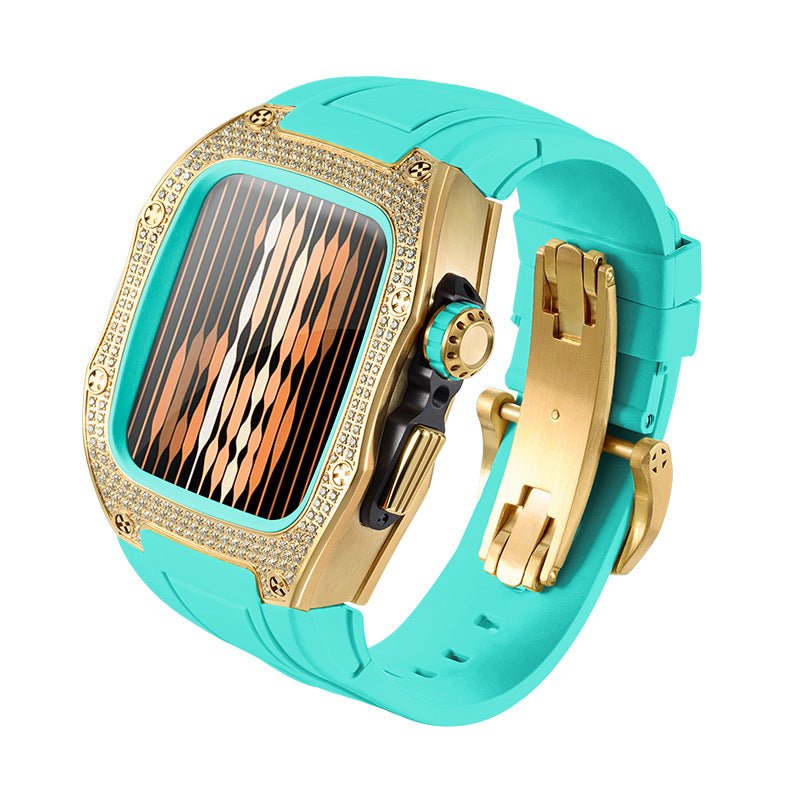 Stainless Steel Watch Modified Diamond Protective Shell - IVOIRART.COM