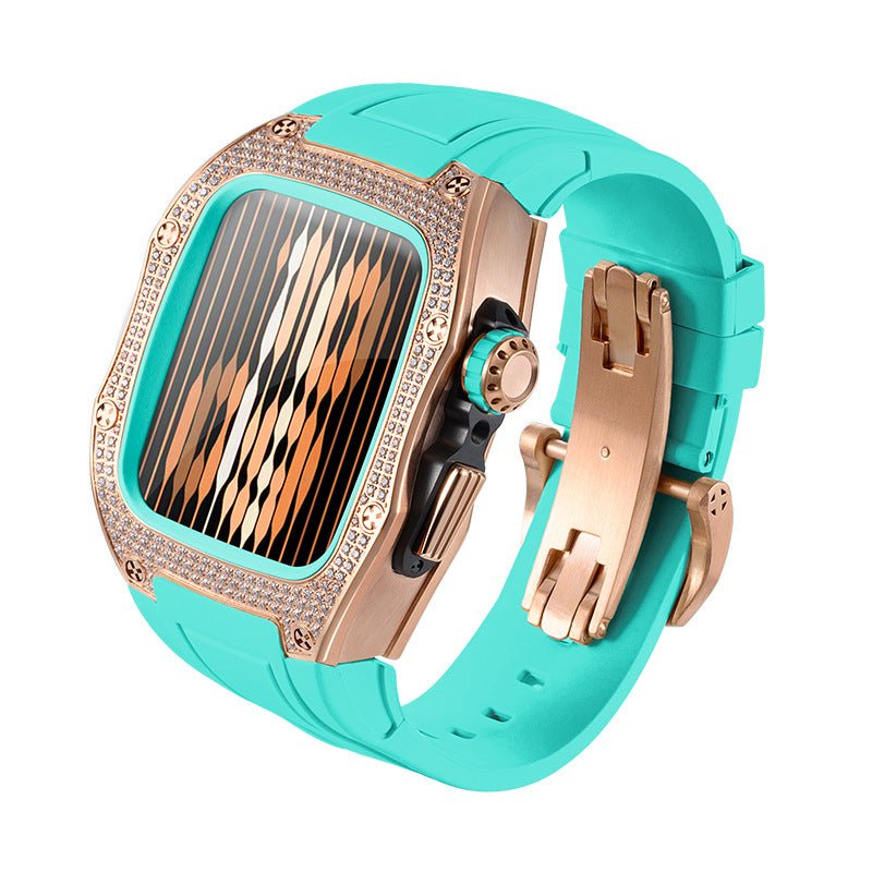 Stainless Steel Watch Modified Diamond Protective Shell - IVOIRART.COM