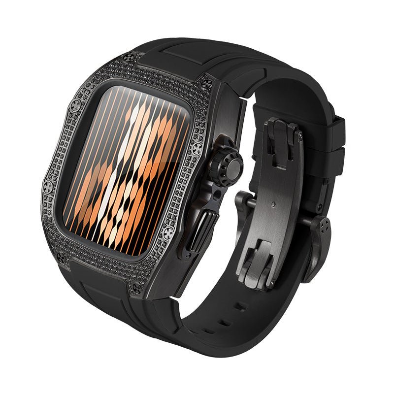 Stainless Steel Watch Modified Diamond Protective Shell - IVOIRART.COM