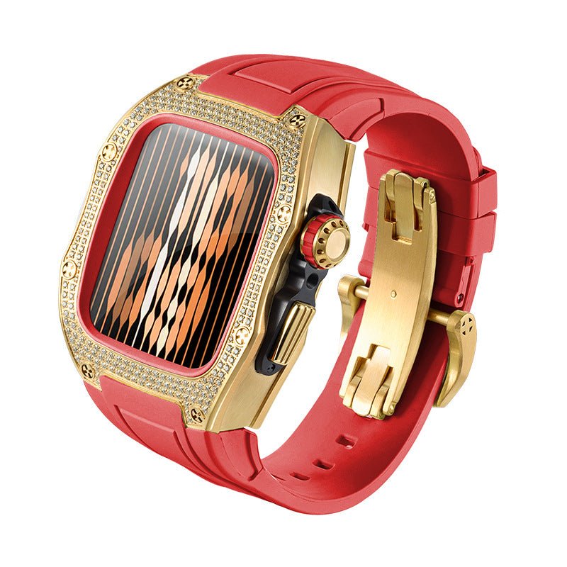 Stainless Steel Watch Modified Diamond Protective Shell - IVOIRART.COM