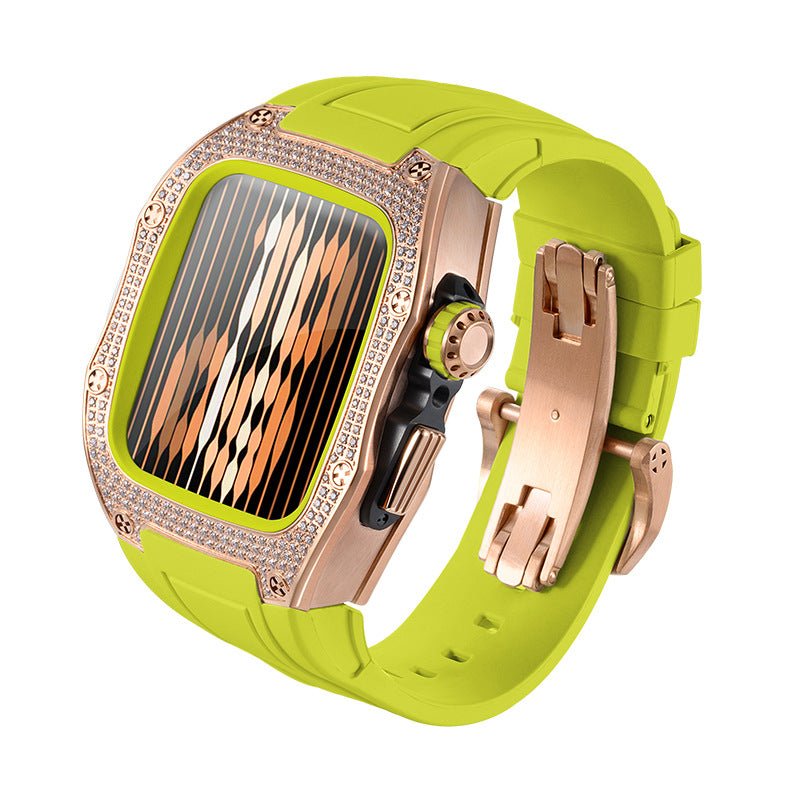 Stainless Steel Watch Modified Diamond Protective Shell - IVOIRART.COM