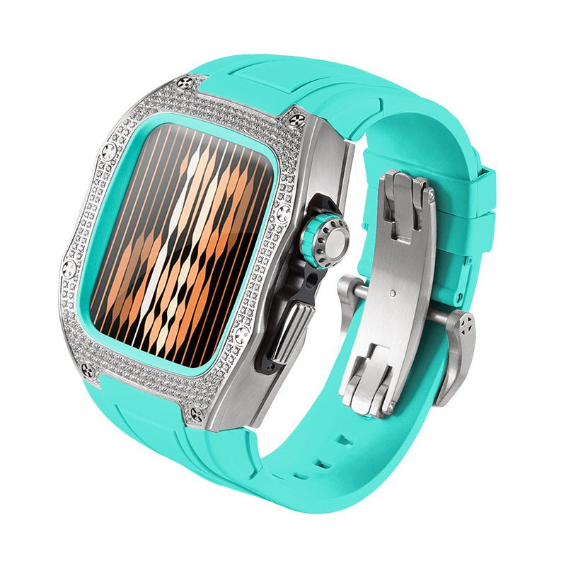 Stainless Steel Watch Modified Diamond Protective Shell - IVOIRART.COM