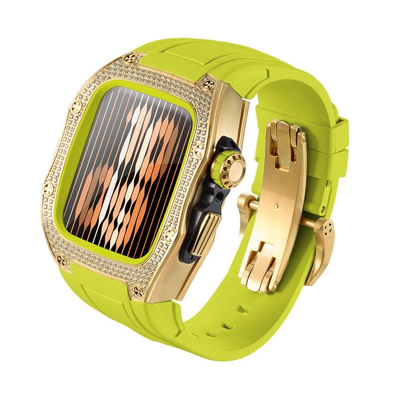 Stainless Steel Watch Modified Diamond Protective Shell - IVOIRART.COM