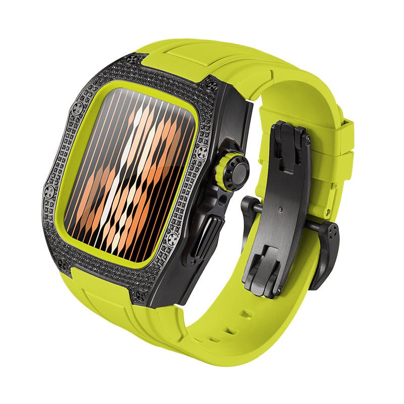 Stainless Steel Watch Modified Diamond Protective Shell - IVOIRART.COM
