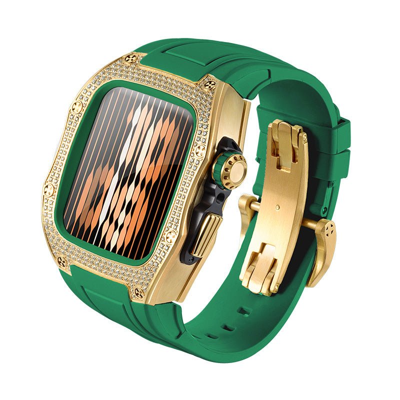 Stainless Steel Watch Modified Diamond Protective Shell - IVOIRART.COM