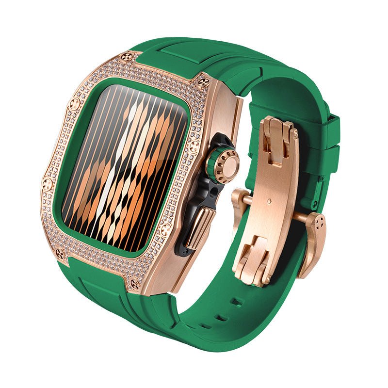 Stainless Steel Watch Modified Diamond Protective Shell - IVOIRART.COM