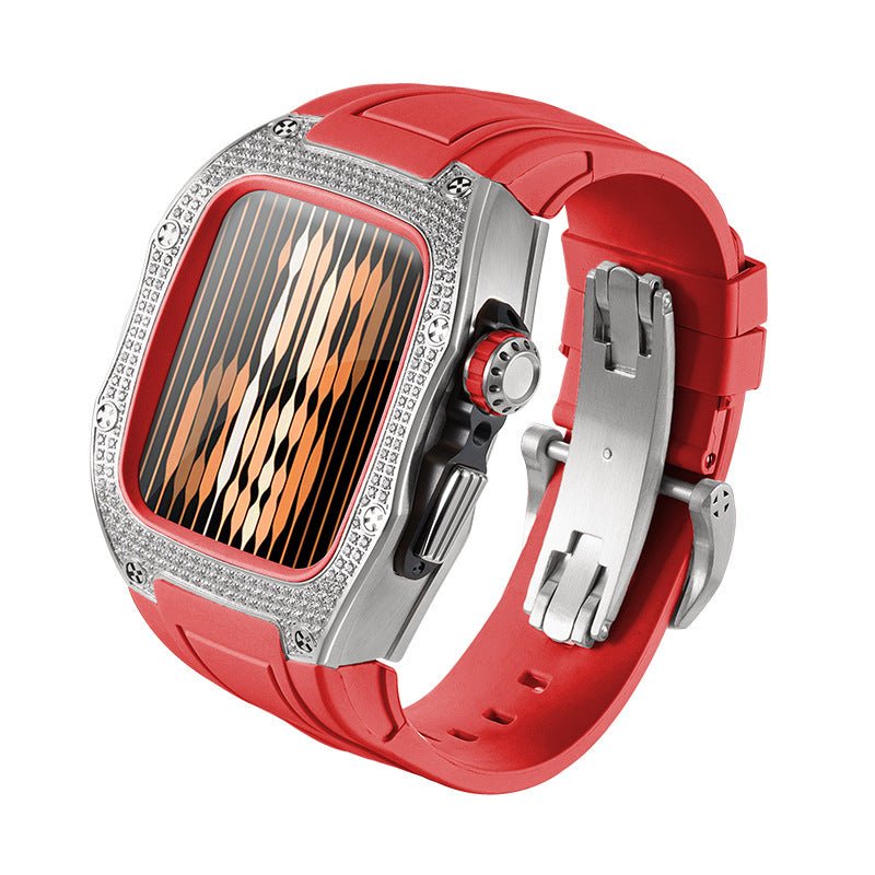 Stainless Steel Watch Modified Diamond Protective Shell - IVOIRART.COM
