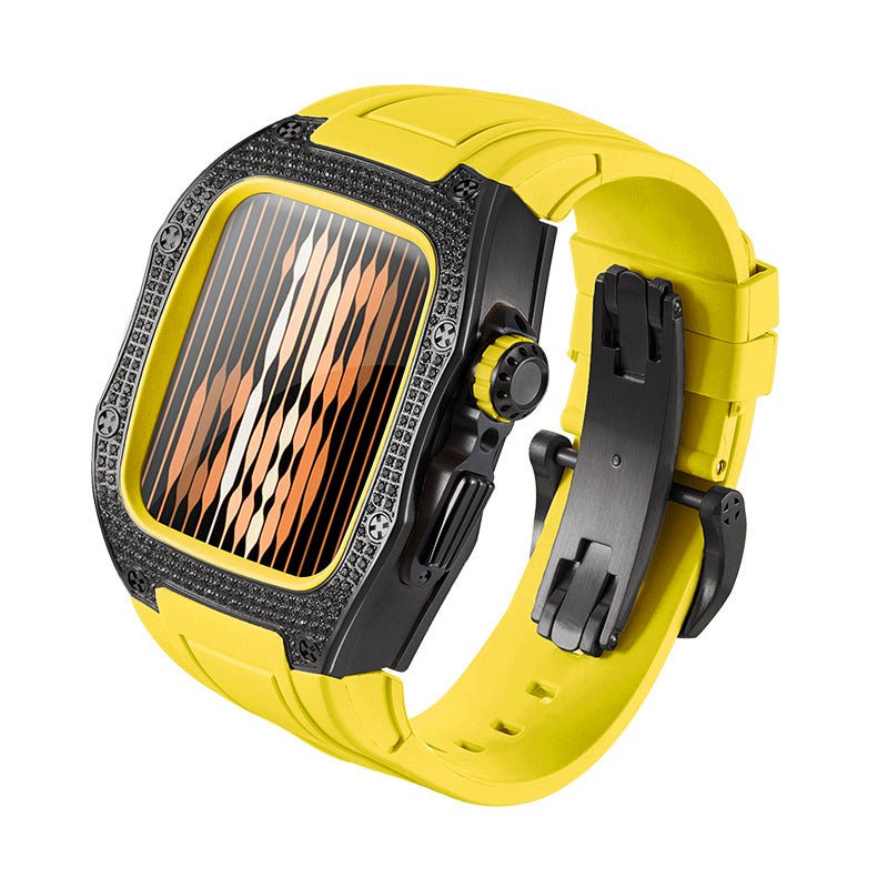 Stainless Steel Watch Modified Diamond Protective Shell - IVOIRART.COM