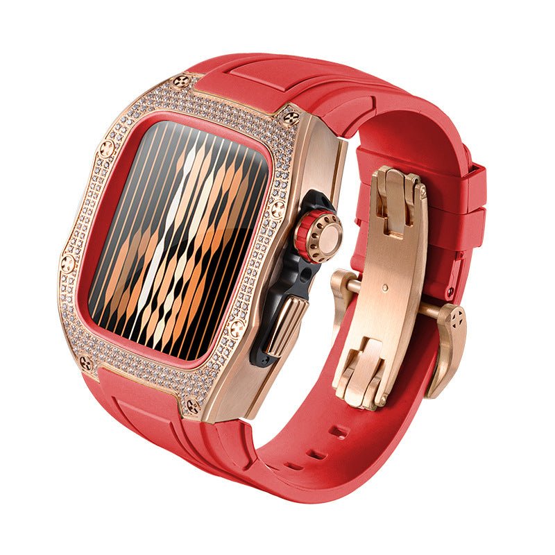Stainless Steel Watch Modified Diamond Protective Shell - IVOIRART.COM