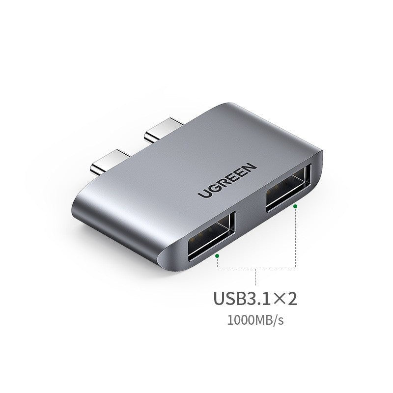 Station d'accueil Greenlink Type C avec multiple connecteurs USB, HDMI, adaptateur RJ-45 et accessoires pour projecteur - IVOIRART.COM