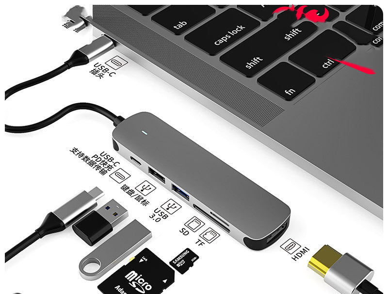 Station d'accueil multifonction HDMI Hub convertisseur pour ordinateur portable - IVOIRART.COM