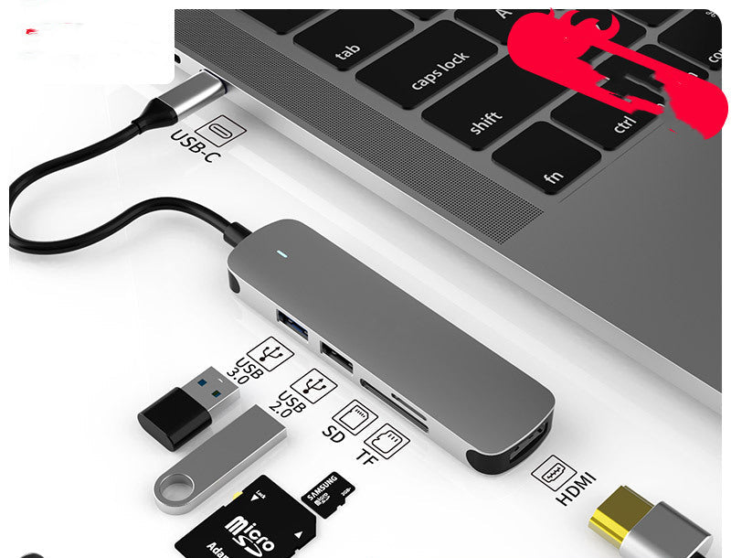 Station d'accueil multifonction HDMI Hub convertisseur pour ordinateur portable - IVOIRART.COM