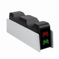 Station de Charge Double pour Manettes PS5 — Recharge Rapide, USB Inclus NoirXL+ - IVOIRART.COM