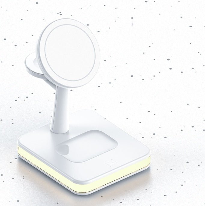 Station de charge magnétique sans fil 4 en 1 avec support et charge rapide - IVOIRART.COM