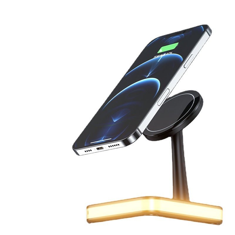 Station de charge magnétique sans fil 4 en 1 avec support et charge rapide - IVOIRART.COM