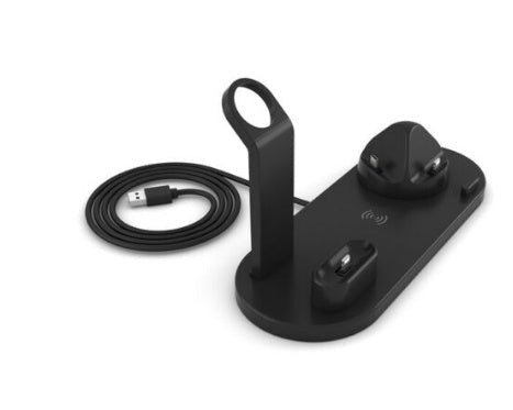 Station de Charge Multifonction 4 en 1 pour AirPods et Autres Appareils Sans Fil - IVOIRART.COM