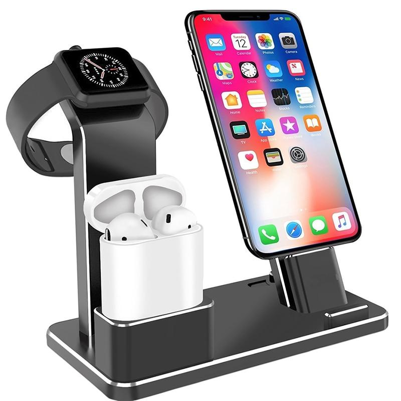 Station de Charge Multifonction 4 en 1 pour AirPods et Autres Appareils Sans Fil - IVOIRART.COM