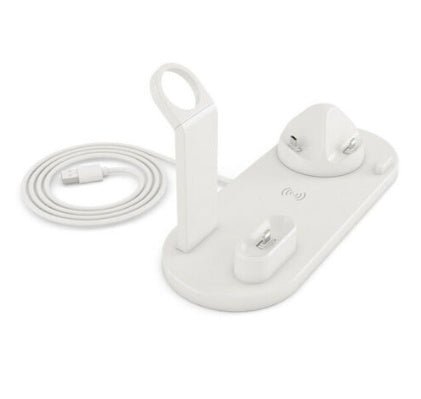 Station de Charge Multifonction 4 en 1 pour AirPods et Autres Appareils Sans Fil - IVOIRART.COM