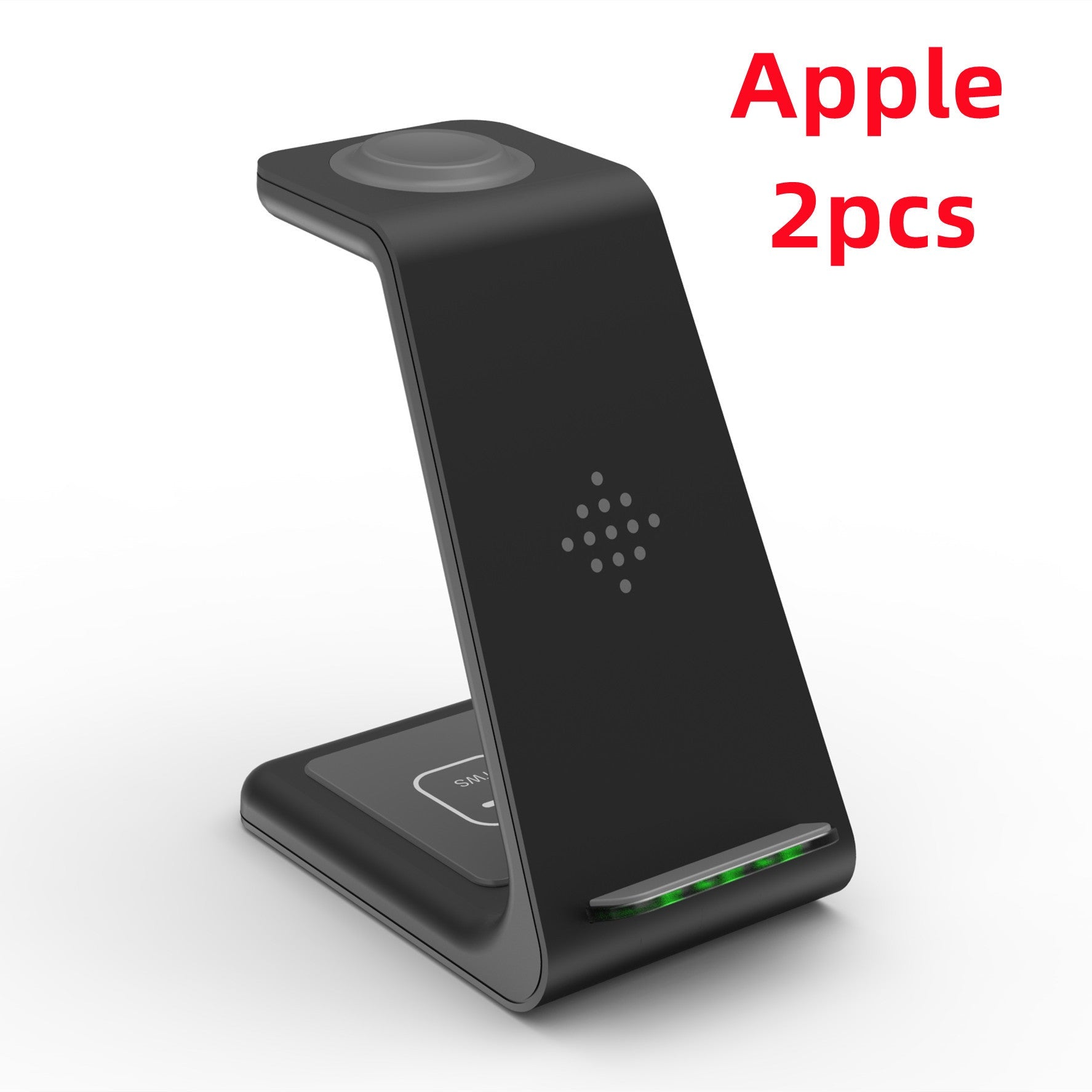 Station de Charge Rapide 3 - en - 1 avec Support sans Fil pour Téléphone - IVOIRART.COM
