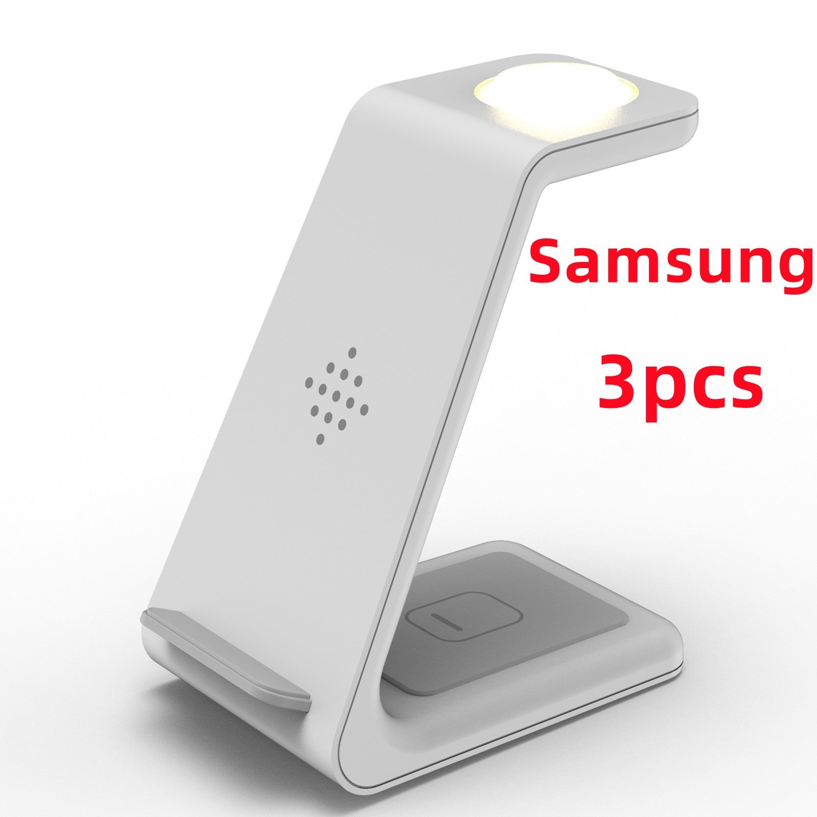 Station de Charge Rapide 3 - en - 1 avec Support sans Fil pour Téléphone - IVOIRART.COM