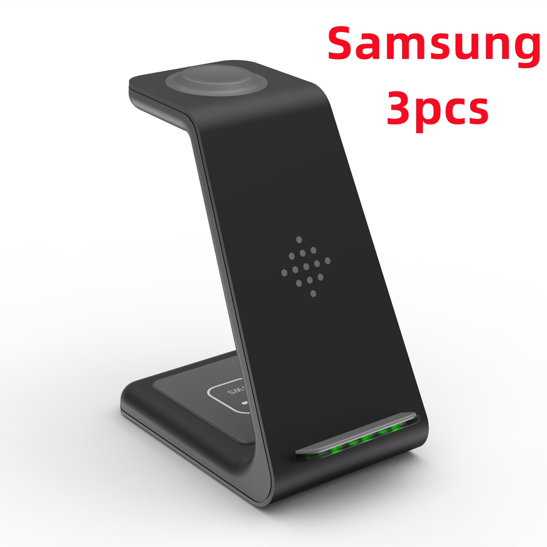 Station de Charge Rapide 3 - en - 1 avec Support sans Fil pour Téléphone - IVOIRART.COM