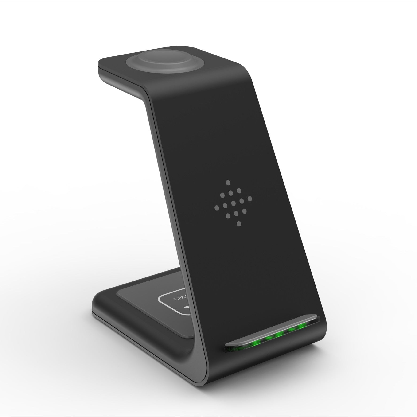 Station de Charge Rapide 3 - en - 1 avec Support sans Fil pour Téléphone - IVOIRART.COM