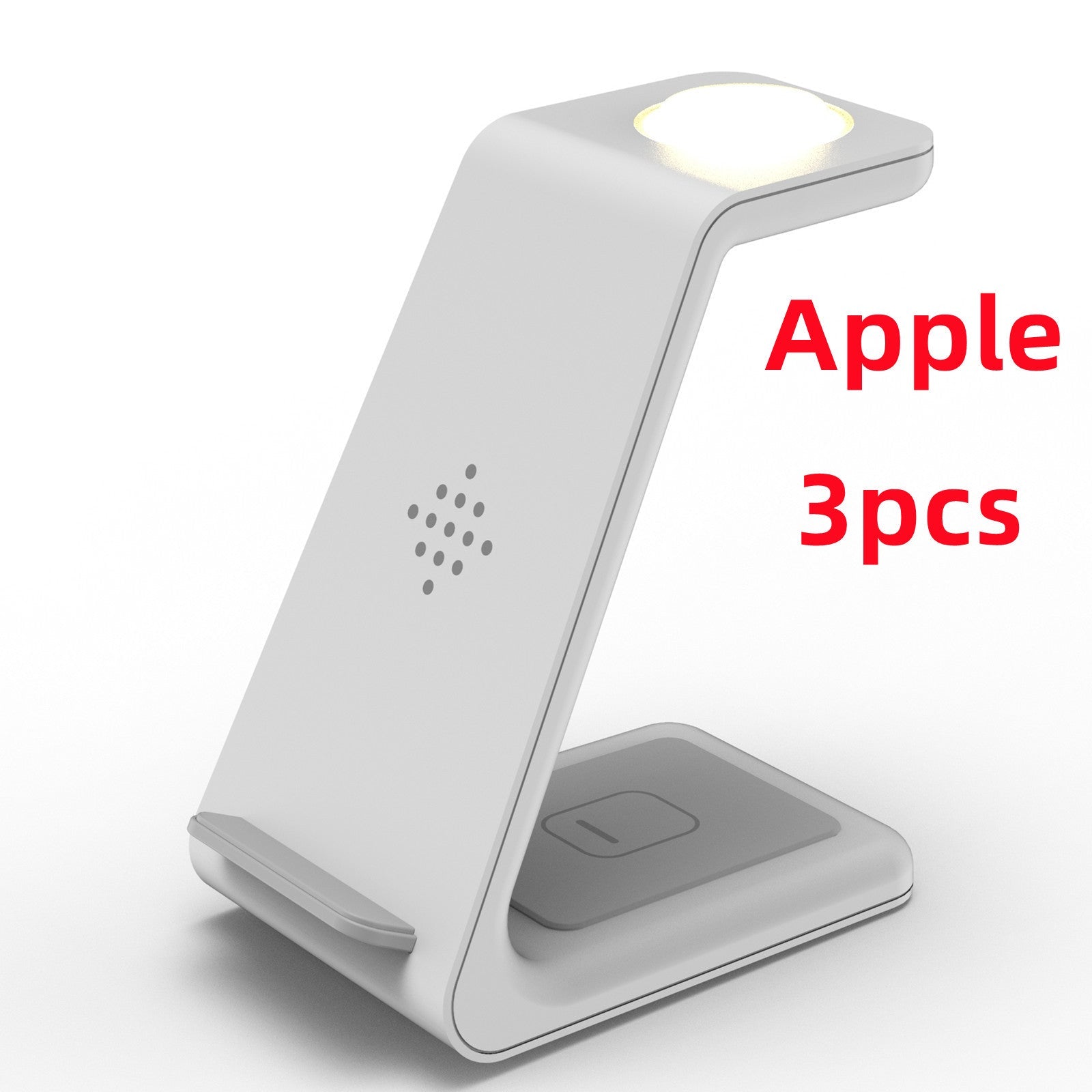 Station de Charge Rapide 3 - en - 1 avec Support sans Fil pour Téléphone - IVOIRART.COM